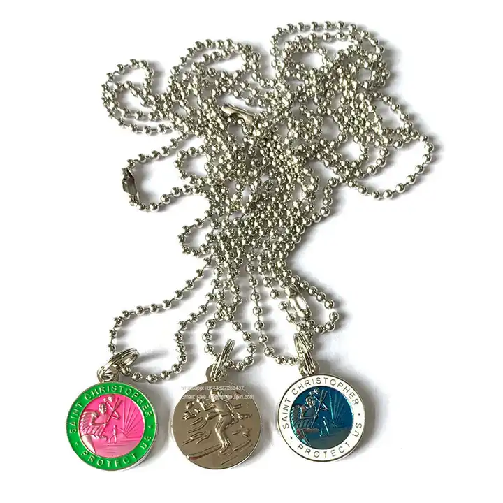 Get Back Necklaces | St. Christopher Surf Medals