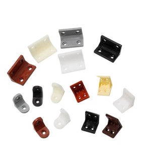 Soportes de Esquina de Plástico Yawitt de Alta Calidad en PP para Conexión de Muebles de Madera, Disponibles en Varios Colores - Product Image 1