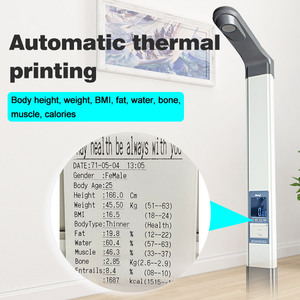 เครื่องชั่งน้ำหนักและวัดส่วนสูงอัตโนมัติแบบเสียงพูดอัจฉริยะ พร้อมฟังก์ชันตรวจสุขภาพและวัดไขมันในร่างกาย - Product Image 5