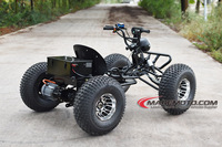 Kart électrique 72V 32Ah de MADEMOTO, buggy une place, 3KW, jantes en aluminium