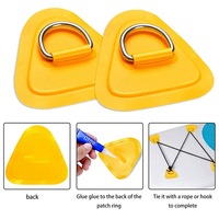 Patch en acier inoxydable haute résistance avec anneau en D en PVC pour planche de surf gonflable, kayak, canoë, SUP, accessoires de paddle board