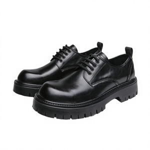Zapatos Formales de Negocios para Hombre, con Cordones, de Piel Sintética, que Aumentan la Estatura, Cómodos, de Primavera, Precio de Fábrica - Product Image 2
