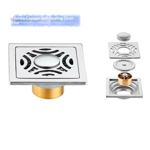 OEM Thickened Stainless Steel Dual use Floor Drain Deodorizing Anti <b>clogging</b> for Bathroom Washing Machine Bathroom Accessories - Product Image 6