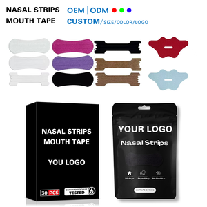 Banda Anti-ronquidos de Tela Elástica, Parche para Cerrar la Boca y los Labios para Adultos y Niños que Abren la Boca al Dormir - Product Image 1