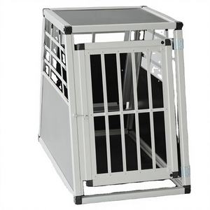 Cage de transport pour chien en alliage, vente en gros, aluminium, modèle populaire, double <span class=keywords><strong>porte</strong></span>, vente directe usine - Product Image 3