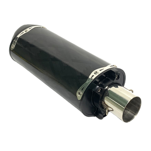 Silenciador de escape de motocicleta Universal de fibra de carbono BM050CC de 51mm para CB1000R Z800 CBR600 <span class=keywords><strong>NC700S</strong></span> - Product Image 3
