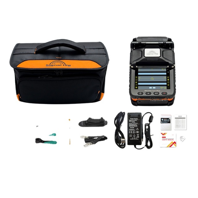 Ai5 Pro Fusion Splicer Fusionadora De Fibra Optica Six Motors Splicing Machine  Welding Machine  for FTTH Fiber Optic Equipment