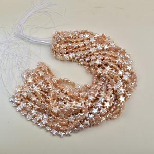 Perlas Sueltas de Agua Dulce con Forma Barroca, Pentagrama Dorado con Orificio Pasante, Estrella Natural, Accesorios de Joyería al por Mayor - Product Image 4