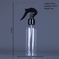Personnalisation en gros 150ml 200ml 250ml 300ml BELONG Flacon pulvérisateur de chambre en plastique PET transparent avec mini pulvérisateur à gâchette