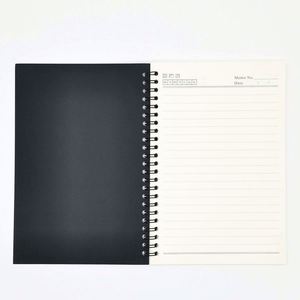 Factory Wholesale Custom A5 Spiral Binding Kraft Paper <b>Notebook</b> 80 Sheets Lined <b>Dotted</b> Blank Pages Gift Option - Product Image 3