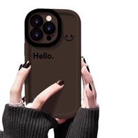 Coque de Téléphone Mobile en TPU Anti-Chute pour Apple 15 Pro Max, iPhone 14 Pro, 13, 12 Pro Max Incluant un Support de Téléphone