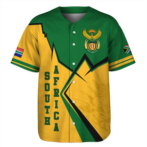 कम कीमत वाले कपड़े दक्षिण अफ्रीका पुरुषों के कपड़े बटन नीचे बेसबॉल जर्सी कस्टम - Product Image 6