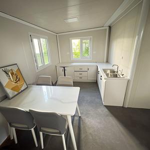 기성품 20ft 40ft 카사 컨테이너 사무실 조립식 주택 휴대용 모바일 하우스 모던 빌라 럭셔리 호텔 접이식 집 - Product Image 5