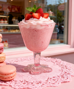 Venta caliente moderna forma de flor copa de vino tinto para flautas transparente helado vidrio hogar bares cocina Martini taza <span class=keywords><strong>grande</strong></span> - Product Image 4