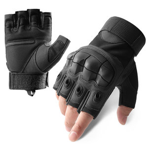 Guanti Tattici per Uomo e Donna, Mezze Dita Protettive per Sport all'Aperto, Allenamento, Forze <span class=keywords><strong>Speciali</strong></span> e Ciclismo - Product Image 1