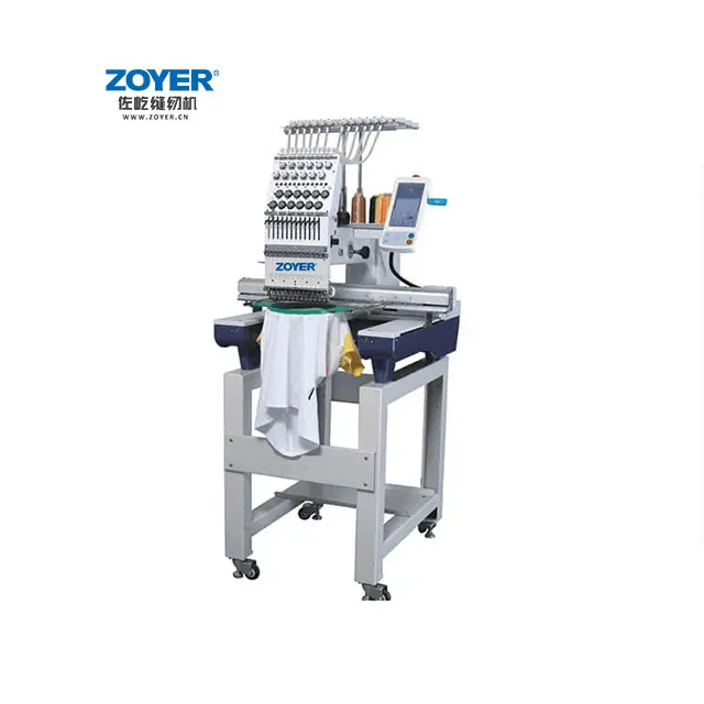 ZY-EM1201 12 إبرة التطريز ماكينة خياطة