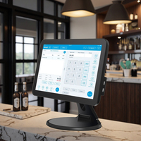 Usine nouvelle 15.6 pouces écran unique tactile tout en un caissier Terminal Pos Machine restaurant de détail point de vente système de point de vente