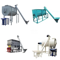 Petite machine à mortier sec haute rigidité 2T/H avec système de convoyage entièrement fermé, puissance 44 kW, production propre