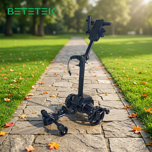Chariot de golf électrique pliable à six roues, capacité étendue, autonomie de 45 km, vitesse de 7 km/h, temps de charge de 3 à 5 heures, batterie Li-ion - Product Image 2