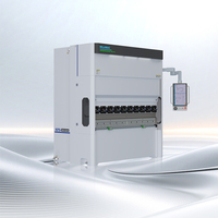 Prensa Plegadora Eléctrica Automática CNC de 40T y 1300mm con Controlador Techmation SCS700 y Servo para Plegado de Chapa de Acero Inoxidable