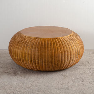 <span class=keywords><strong>Table</strong></span> <span class=keywords><strong>basse</strong></span> ronde <span class=keywords><strong>en</strong></span> rotin pour salon, design tendance, prix abordable - Product Image 6