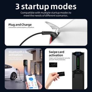 Estación de Carga para Vehículos Eléctricos AC de 7KW, Tipo 1, Tipo 2, GB/T, Cargador Rápido para el Hogar, CE, TUV, IP54, Longitud de Cable Personalizable - Product Image 6