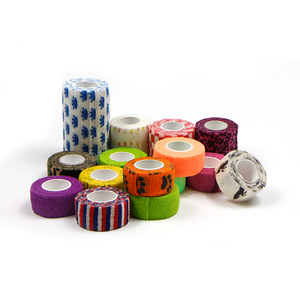 استخدام الحيوانات الأليفة الكرتون تصميم الطباعة ضمادات مرنة متماسكة - Product Image 2