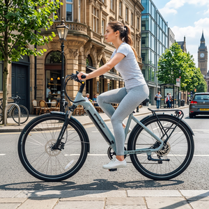 Bicicleta Eléctrica de Montaña Inteligente con Batería de Litio Integrada de 250W 36V 15Ah y 7 Velocidades, con Ruedas de 28 Pulgadas, para Mujer - Product Image 2