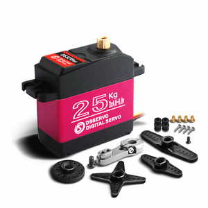 Para DSSERVO DS3225 DS3230 <span class=keywords><strong>Servo</strong></span> Digital impermeable 25KG 30KG alto Torque 180 grados Metal Gear para RC avión Robot Coche - Product Image 1