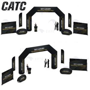 CATC Massive Outdoor Branded Events Inflatable Arches Blower Included Exhibition Advertising <strong>Pop</strong>-<strong>up</strong> Banners For <strong>Display</strong> - Product Image 1