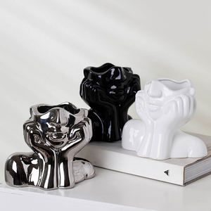 <span class=keywords><strong>Vaso</strong></span> per Fiori in Ceramica Elettroplaccata Stile Moderno Yuanwang, Vasi Decorativi per Interni in Bulk - Product Image 4