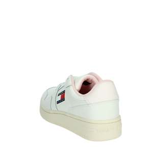 Zapatillas <span class=keywords><strong>Tommy</strong></span> <span class=keywords><strong>Jeans</strong></span> Blancas y Rosas para Mujer, Estilo Deportivo - Product Image 2