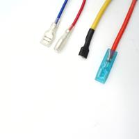 Kabel Harness Jumper Konektor Bullet Jantan Betina Berinsulasi Transparan dengan Terminal Spade U Khusus untuk Mesin & Penerangan