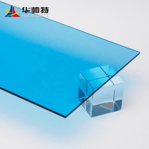 Huashuaite bán buôn nguyên liệu tùy chỉnh màu sắc thẻ nhựa óng ánh 2mm 18mm màu pastel tấm <span class=keywords><strong>Acrylic</strong></span> - Product Image 5