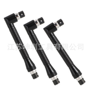 ด้ามจับไขควงรูปตัว L ขนาด 1/4 นิ้ว หัวบิตเกรดอุตสาหกรรม พื้นผิวกันลื่น สำหรับพื้นที่แคบ - Product Image 2