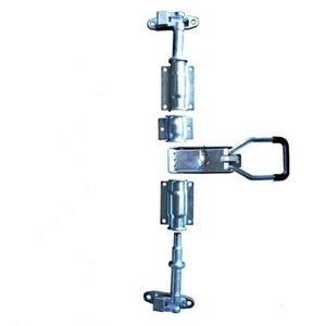 Serrure de camion en acier inoxydable 22 mm, polie, pour porte de conteneur, type barre à came - Product Image 2