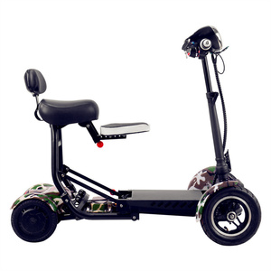 <strong>Folds</strong> Down for Storage and Transport 4 Wheel <strong>Scooter</strong> Electric <strong>Adult</strong> - Product Image 4