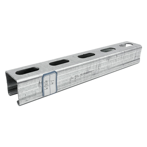 Sistema de Montaje Solar Estándar de Acero en Forma de C Unistrut Channel 41x41x2.5 mm - Product Image 2