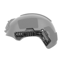 Accessoires pour casque de sport Wendy Ex 3.0 : Cache-oreilles latéraux pour rail de guidage avec fermeture à boucle étanche pour la chasse en extérieur et l'utilisation tactique
