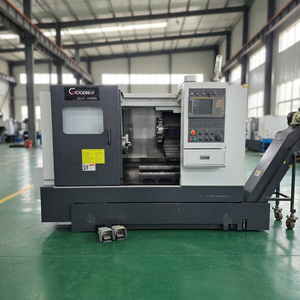 Torno CNC <span class=keywords><strong>GOODWAY</strong></span> GLS-2000L de Segunda Mano con Sistema FANUC, Torreta Servo de 12 Estaciones, Máquina de Procesamiento de Metal - Product Image 1
