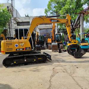 SANY SY75C Mini 7 tonnes Usine d'origine de haute qualité à faible utilisation SANY 75C en vente Excavatrice SANY 75C d'occasion - Product Image 1