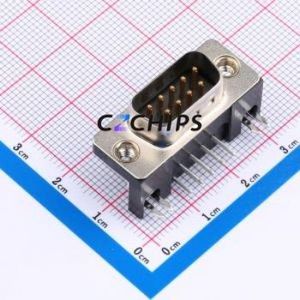 9681637812 D-Sub/VGA Connector Through hole Component (THT) Connector Male 9P Through Hole 2 - Product Image 1