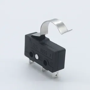 SPDT 1NO+1NC panel mounted snap type instantaneous 1NO+1NC panel mounted short hinge roller bar type micro limit switch