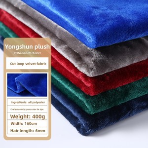 Tùy Chỉnh Sợi Đếm Mềm Tie-Dye Vải Nhung Cho Nhà Dệt May Quần Áo & Đồ Chơi Phẳng Cắt Dệt Kim Sợi Ngang Loại - Product Image 1