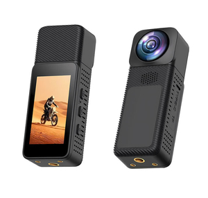 <span class=keywords><strong>Caméra</strong></span> d'action portable mini Wifi HD 2K avec cordon magnétique, enregistreur vidéo mains libres, objectif rotatif à 270° pour le cyclisme et la moto - Product Image 1