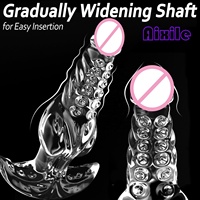 Plug anal d'entraînement avec nœud, plug anal tentaculaire portable, dilatateur anal conique, masseur de prostate fantaisie, jouet pour point G, masturbation