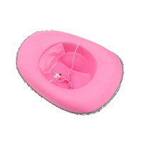 Sombrero de Vaquero Luminoso LED con Destellos Brillantes para Pascua, Halloween, Navidad, Año Nuevo - Uso Deportivo y de Viaje