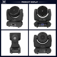 36x3W DMX512 RGB Strobe LED Wash Lumière principale mobile pour scène Dj Bar Disco Club