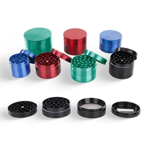 Grinder per Erbe in Lega di Zinco con LOGO Personalizzato, 40 50 55 63mm-4, Dichavador, Accessori per Fumatori - Product Image 2