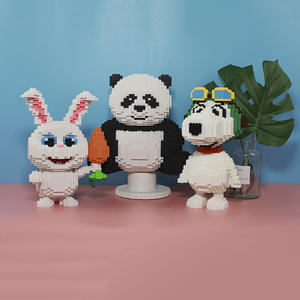 Minuscule particule assemblage blocs de construction <span class=keywords><strong>Pikachu</strong></span> Compatible enfants Puzzle adulte soulager la pression jouets - Product Image 5